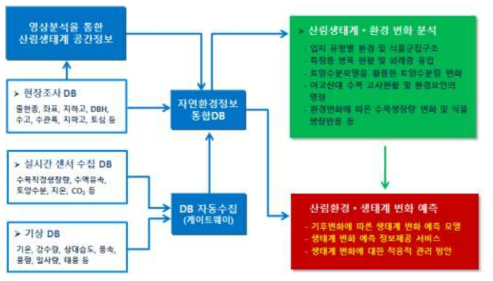 한라산 구상나무숲 모니터링 자료의 발달 과정