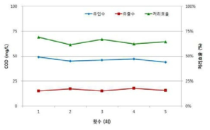 CODMn 제거 성능