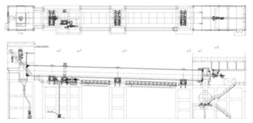 Rotary Kiln 소성로 설계도