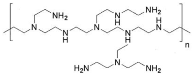 Polyethyleneimide의 구조