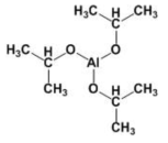 Aluminium isopropoxide의 화학 구조