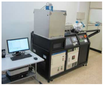 TDS (Thermal Desorption Spectroscopy) equipped with QMS (Quadruple Mass Spectroscopy)