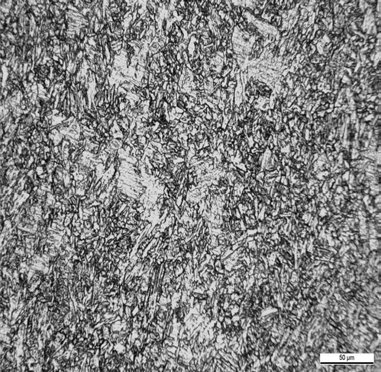 Microstructure of X-70 base metal