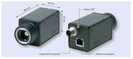 Infrared thermal image camera module.