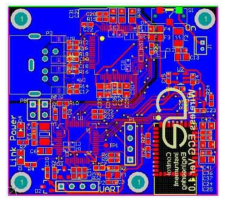 제안된 구조의 사지유도형 ECG PCB ARTWORk