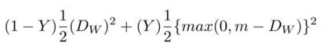 Siamese CNN의 Loss Function