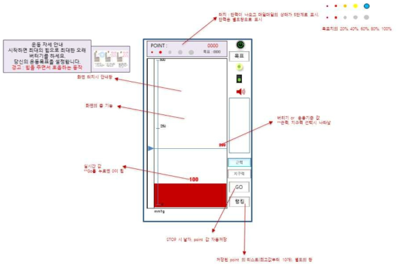 근력, 지구력 운동 기획 안