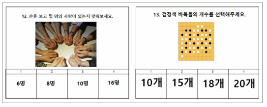 제외된 집중력 영역의 문제