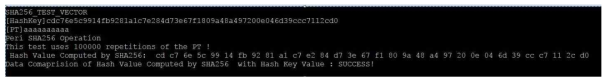 Security SoC 가상화 플랫폼에서의 SHA256 기능 검증