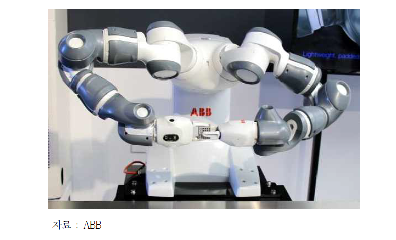 ABB의 양팔 로봇‘YuMi’