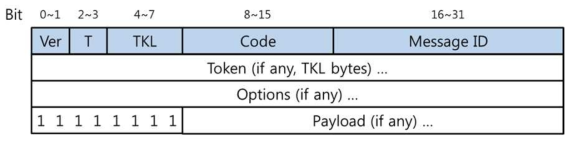 CoAP 메시지 구조