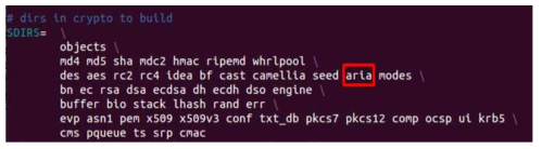 OpenSSL Makefile 부분