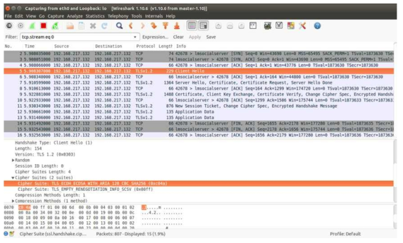 Wireshark 패킷 캡처