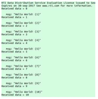 RTI DDS Destination Order QoS Test