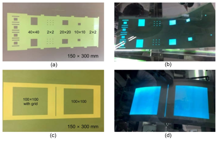 R2R 공정으로 제작된 OLED 테스트 소자