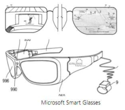마이크로소프트 스마트 글래스 특허