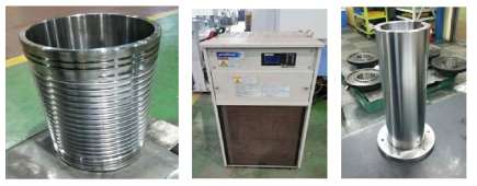 COOLING JACKET & WATER CHILLER & SLEEVE STEP