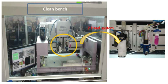2 노즐 세포 플로팅 시스템