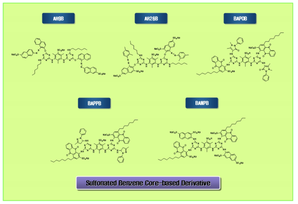 Sulfonated Benzene Core-based Derivative