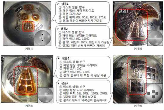 반구가공 테스트