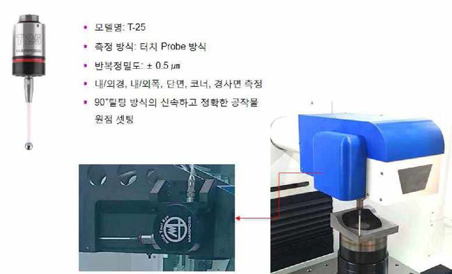 공작물 측정 장치 기능 점검