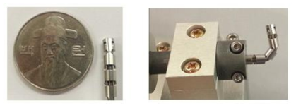 소형화된 구름접촉관절 시제품 및 구동 테스트- 3.4mm