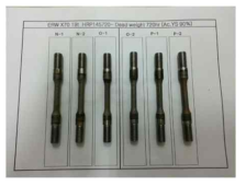 Specimen showing no SSC failure after CLT