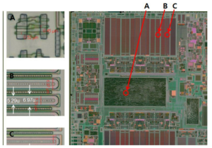 57110-TL1-JO1 모듈의 ESC 제어IC(K2) Poly Photo Graph