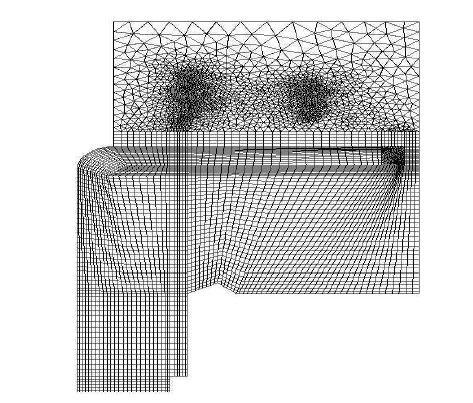 Python script를 사용하여 자동 생성된 2D-ICP model의 예