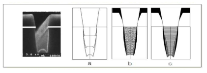 10nm급 3D Etch Profile Simulation 구현 모식도