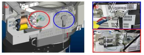 (a) 기존, (b) 변경 Chamber Monitoring Port