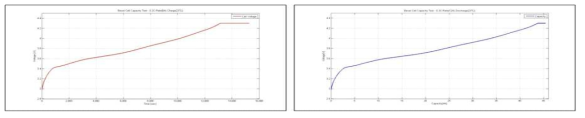 상온 용량 시험–충전 용량 시험 결과