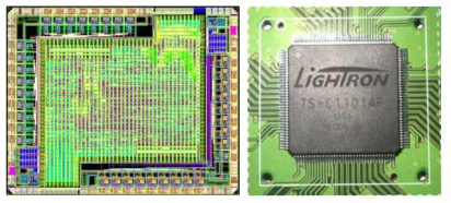 3차년도 ASIC 설계 Layout 및 실물 Chipset