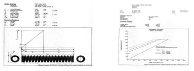 스프링 설계 시트 및 피로수명 추정