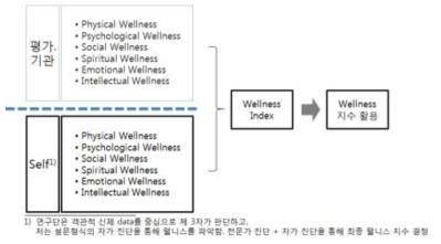 웰니스 지수 개발 프레임워크