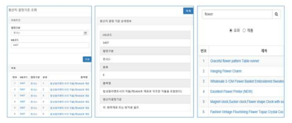 FTA 활용정보 및 그로벌 소싱정보 제공