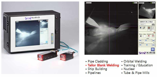 캐나다 Xiris 社의 용접작업 모니터링 시스템