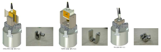 DML(또는 DWL) 모듈에 대한 레이저 용접용 고정 지그