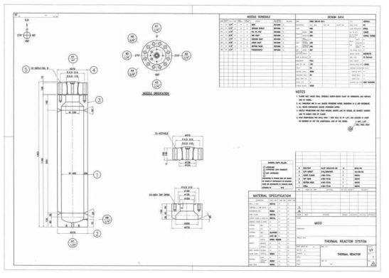 SiCo sublimator 장비 설계도 - 1