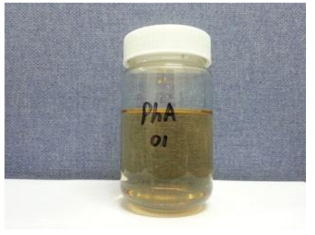 Phenanthrene acrylate with p-toluene sulfonic acid in Cyclohexane 제조품