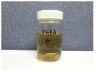 Phenanthrene ethoxylated acrylate with p-toluene sulfonic acid in Cyclohexane 제조품