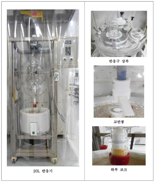 20L Pilot 설비 사진