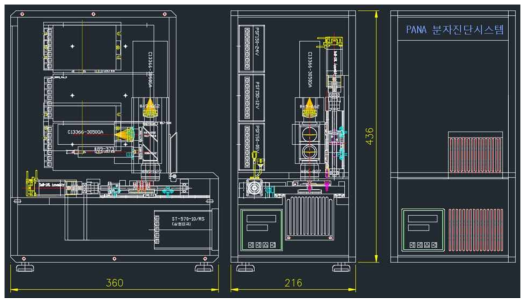 2차년도 PANA 분자진단시스템 전체조립도