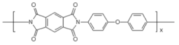 환상 폴리이미드(Kapton film) 분자 구조