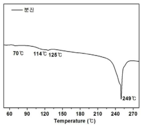 분진의 DSC 분석