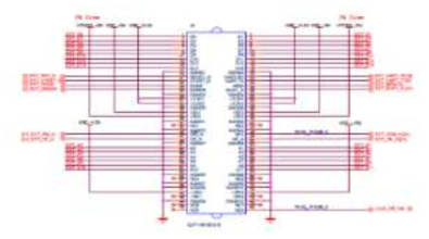 External Interface 80pin connector schematic