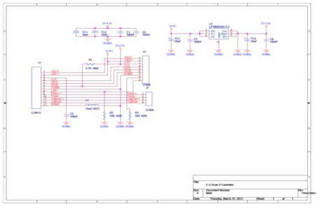 컨트롤러 PCB회로도