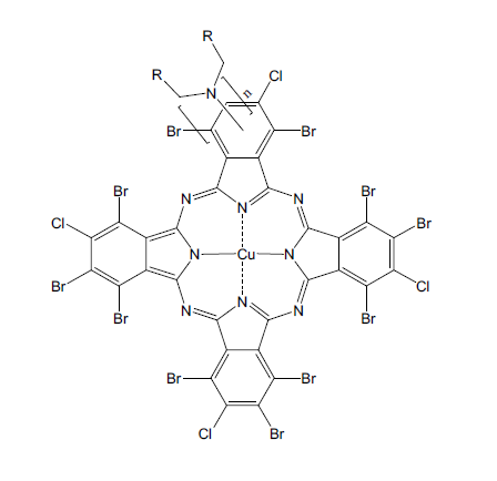 프탈로시아닌(Phthalocyanine) 기반 이미지 센서용 신규 녹색 염료