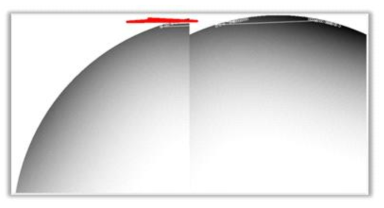 시뮬레이션을 통해 생성한 이미지에서의 SURF 알고리즘을 이용한 특징점 검출 및 매칭