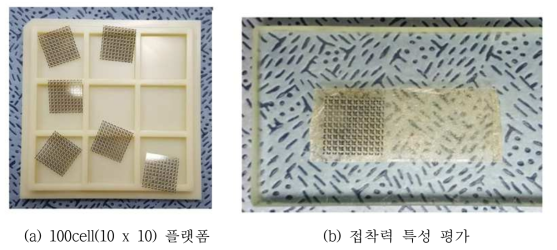 KS M ISO 2409 평가 시료 및 방법